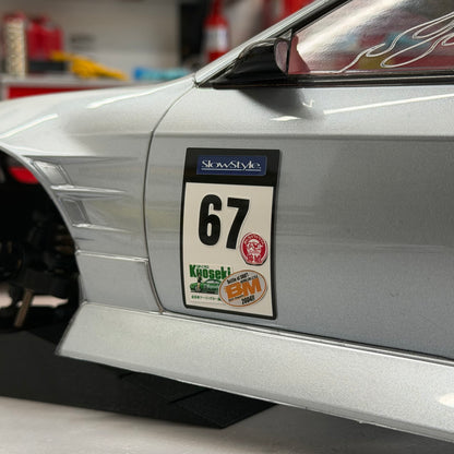 Track Number Plate set