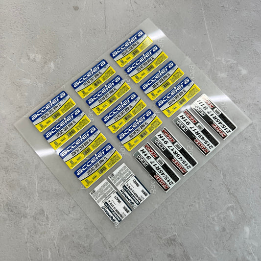 Tire Sticker Set